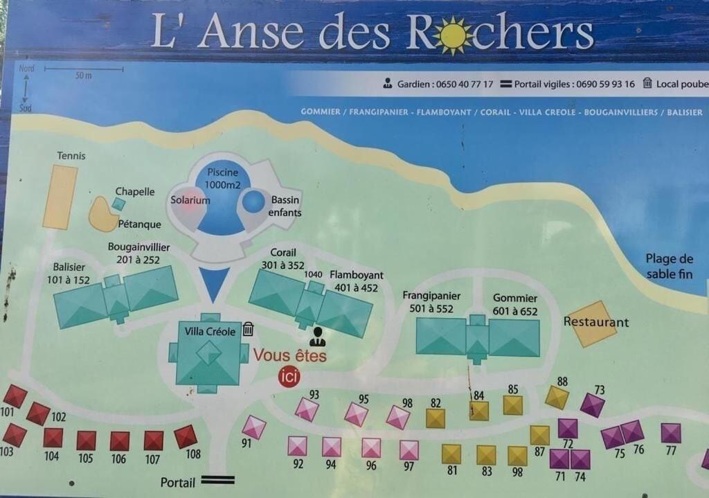 Karukera Anse des Rochers Saint-Francois  Exteriör bild
